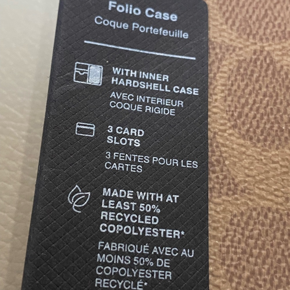 COACH iPhone 16 Folio Case - Picture 3 of 9